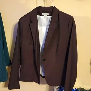 Dark maroon blazer